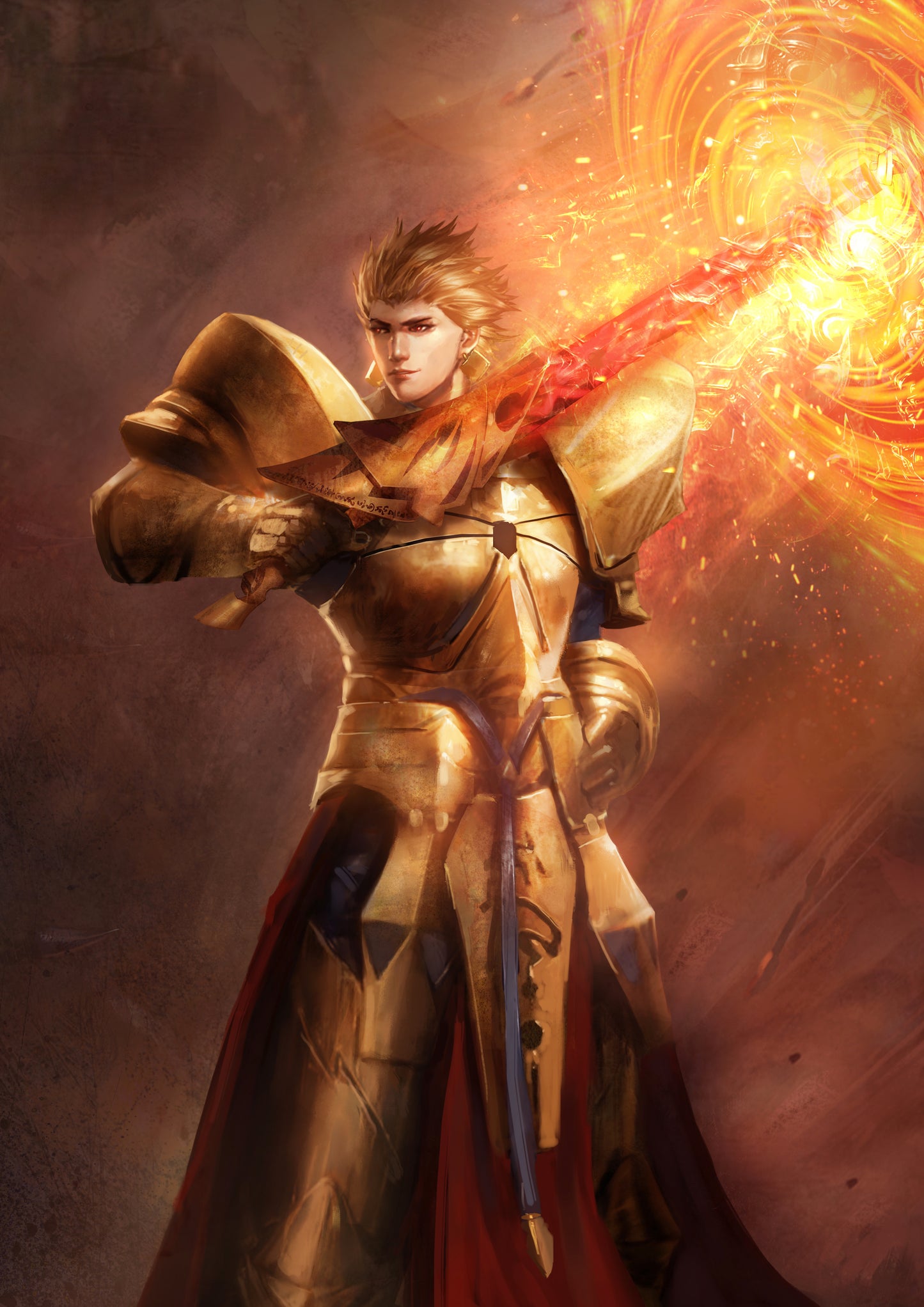 Signed on Video! Gilgamesh - FATE Series Print